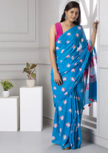 Load image into Gallery viewer, Kala Niketan Shibori Cotton Saree with Blouse