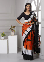 Load image into Gallery viewer, Kala Niketan Shibori Cotton Saree with Blouse