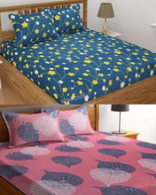 Load image into Gallery viewer, Premium Elastic Fitted Double Bedsheet (Buy 1 Get 1 Free)