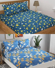 Load image into Gallery viewer, Premium Elastic Fitted Double Bedsheet (Buy 1 Get 1 Free)