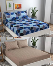 Load image into Gallery viewer, Premium Elastic Fitted Double Bedsheet (Buy 1 Get 1 Free)