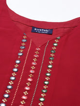 Load image into Gallery viewer, Kala Niketan Bollywood Style Embroidered & Mirror Work Kurta with Sharara