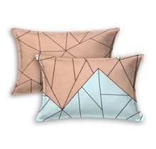 Load image into Gallery viewer, Multicolor King Size Abstract Elastic Fitted King Size Bedsheet