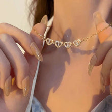 Load image into Gallery viewer, 2-in-1 Magnetic Hearts Clover Pendant
