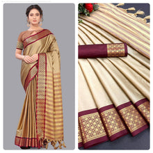 Load image into Gallery viewer, Kala Niketan Cotton Silk Designer Weaving Saree ( 8 Colors Available)