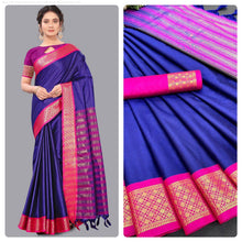 Load image into Gallery viewer, Kala Niketan Cotton Silk Designer Weaving Saree ( 8 Colors Available)