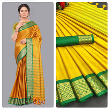 Load image into Gallery viewer, Kala Niketan Cotton Silk Designer Weaving Saree ( 8 Colors Available)