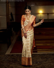 Load image into Gallery viewer, Kala Niketan Soft Silk White and Red Color Designer Paert Wear Saree