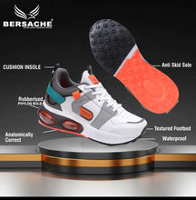 Load image into Gallery viewer, Bersache Thunder Sports Shoes For Men For Running, Walking, gym ,Trekking and hiking Shoes (Grey)
