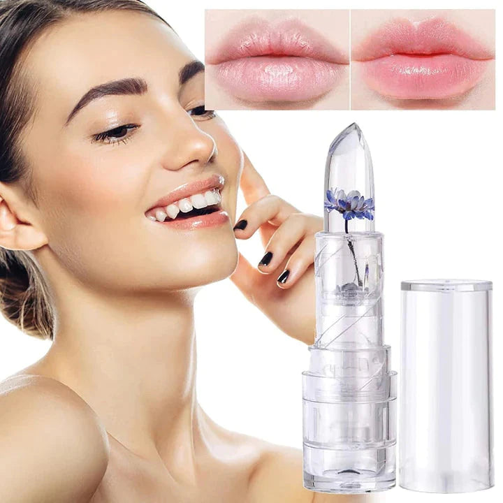 🔥Buy 1 Get 1 Free🔥Crystal Jelly Flower Color Changing Lipstick (⭐⭐⭐⭐⭐4.9/5 Reviews )