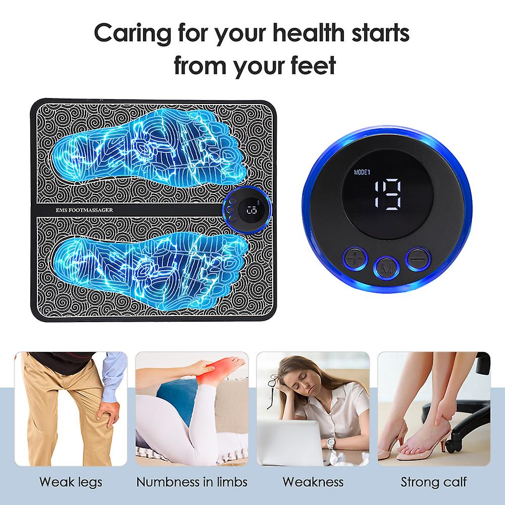 EMS FOOT MASSAGER MAT l Improve health pain relief | Relieve pressure on legs (5/5 ⭐⭐⭐⭐⭐ 89,244 REVIEWS)