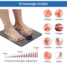 Load image into Gallery viewer, EMS FOOT MASSAGER MAT l Improve health pain relief | Relieve pressure on legs (5/5 ⭐⭐⭐⭐⭐ 89,244 REVIEWS)
