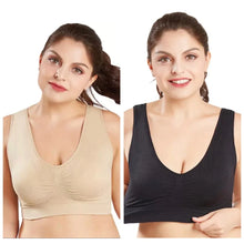 Load image into Gallery viewer, Premium Quality Non Padded Air Bra For Women&#39;s &amp; Girls - Pack of 3 (Free Size 28 To 44)

