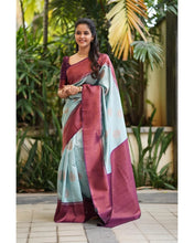 Load image into Gallery viewer, Kala Niketan Designer Beautiful Kanjivaram Silk Saree - 7 Colors Available
