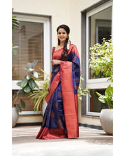 Load image into Gallery viewer, Kala Niketan Designer Beautiful Kanjivaram Silk Saree - 7 Colors Available
