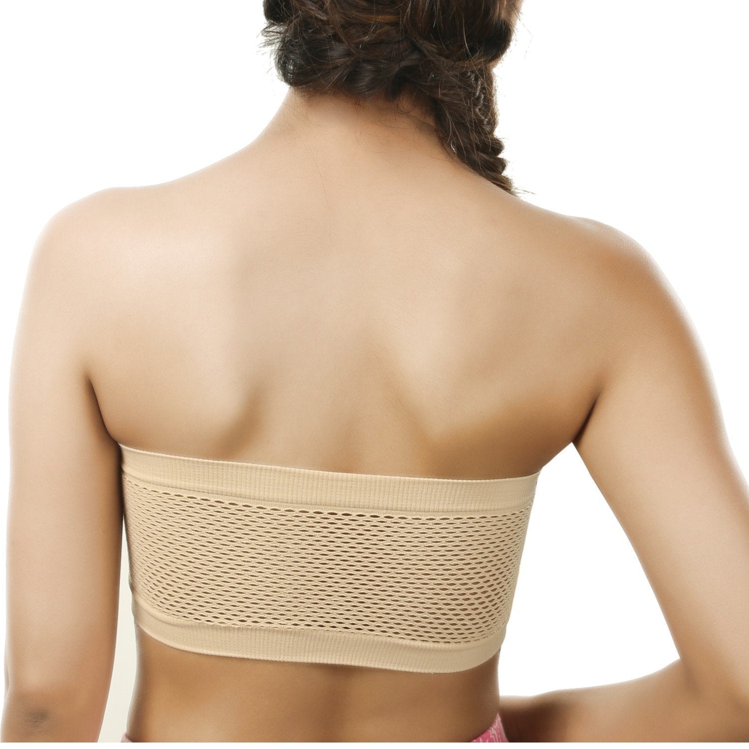 Buy Ritu Creation Non-Padded & Non Wired Seamless Tube Bra for Women (Free  Size) Pack of 3 at