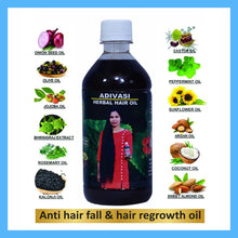 Load image into Gallery viewer, Original Adivasi Pure Herbal Hair Oil  (🔥Buy 1 Get 1 Free🔥) For Both Men and Women
