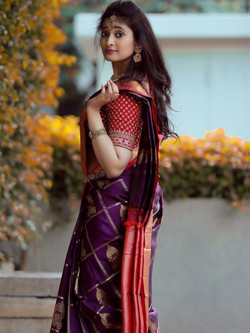 Kala Niketan Marvellous Kanchipuram Silk Saree with Blouse