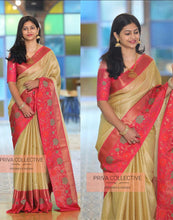 Load image into Gallery viewer, Kala Niketan Richa Archaic Traditional Kanchi Soft Silk Sari With Attached Blouse
