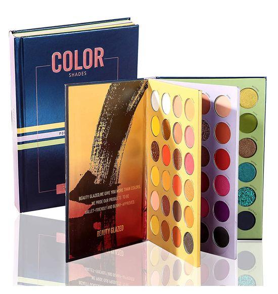 BEAUTY GLAZED New Color Shades Book 72 Color Eyeshadow Palette