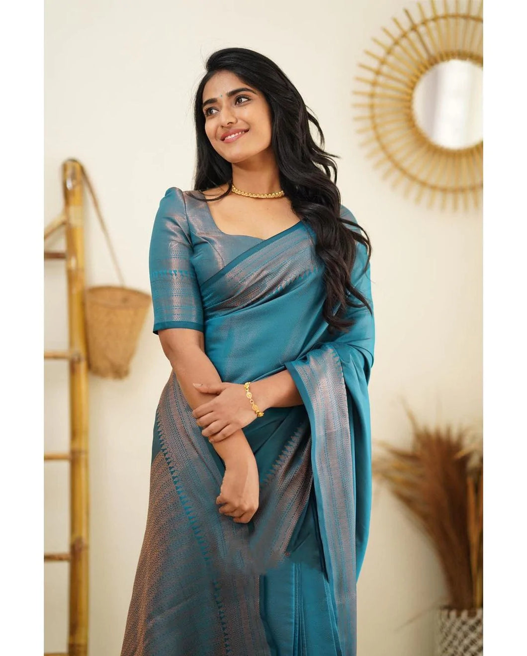 Kala Niketan Designer Latest Fashion Soft Silk Saree With Blouse Piece - 6 Colors Available