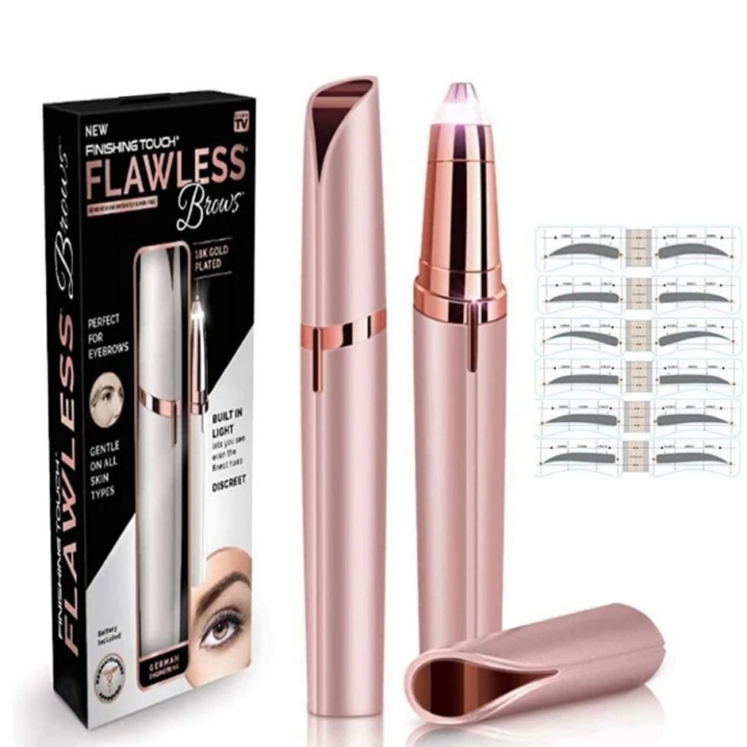 Flawless Eyebrow, Upper-Lip, Facial, Hand Hair Remover-Trimmer