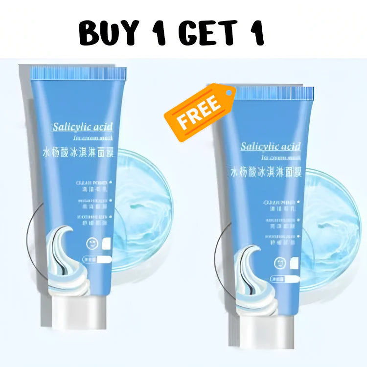 🔥🔥Acne Removal Salicylic Acid Ice Cream Mask (Pack Of 2)🔥🔥For Both Men And Women
