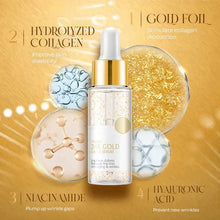 Load image into Gallery viewer, 24K Gold Collagen Booster Serum improves Dullness Reduces fine lines For Both Men &amp; Women (🔥Buy 1 Get 1 Free🔥)
