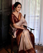 Load image into Gallery viewer, Kala Niketan Unique Soft Silk Saree With Extraordinary Blouse Piece - 4 Colors Available
