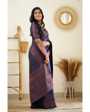 Load image into Gallery viewer, Kala Niketan Designer Latest Fashion Soft Silk Saree With Blouse Piece - 6 Colors Available
