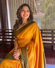 Load image into Gallery viewer, Kala Niketan Unique Soft Silk Saree With Extraordinary Blouse Piece - 4 Colors Available
