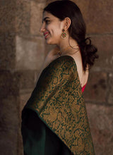 Load image into Gallery viewer, Kala Niketan Festive Wear Woven Art Silk Saree - 4 Colors Available
