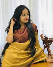 Load image into Gallery viewer, Kala Niketan Unique Soft Silk Saree With Extraordinary Blouse Piece - 4 Colors Available
