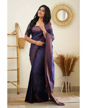 Load image into Gallery viewer, Kala Niketan Designer Latest Fashion Soft Silk Saree With Blouse Piece - 6 Colors Available
