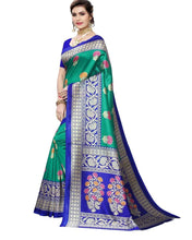 Load image into Gallery viewer, 🔥(Mega Offers) Designer Art Silk Saree (🔥BUY 1 GET 1 FREE🔥)
