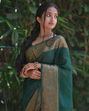 Load image into Gallery viewer, Kala Niketan Himanshi Khurana Soft Silk Sari With Attached Blouse - 9 Colors Available
