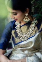 Load image into Gallery viewer, Kala Niketan Archaic Traditional kanchi Soft Silk Sari With Attached Blouse
