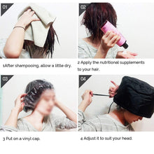 Load image into Gallery viewer, Thermal Hair Steamer Spa Cap
