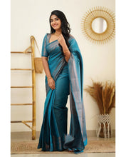 Load image into Gallery viewer, Kala Niketan Designer Latest Fashion Soft Silk Saree With Blouse Piece - 6 Colors Available
