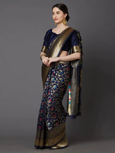 Load image into Gallery viewer, Kala Niketan Banarasi Latest fashion Designer Silk Saree
