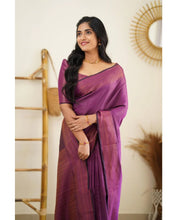 Load image into Gallery viewer, Kala Niketan Designer Latest Fashion Soft Silk Saree With Blouse Piece - 6 Colors Available
