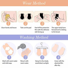 Load image into Gallery viewer, Original Reusable Breast Lifter - Self Adhesive Silicone Push-up Bra (Beige Color) -  1 Pair (2 pcs)
