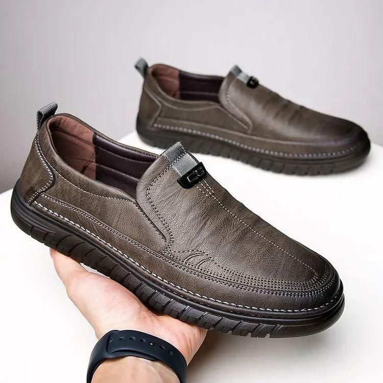 Trendy Mens Comfortable Casual Leather Shoes