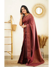 Load image into Gallery viewer, Kala Niketan Designer Latest Fashion Soft Silk Saree With Blouse Piece - 6 Colors Available
