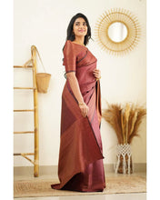 Load image into Gallery viewer, Kala Niketan Designer Latest Fashion Soft Silk Saree With Blouse Piece - 6 Colors Available
