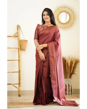 Load image into Gallery viewer, Kala Niketan Designer Latest Fashion Soft Silk Saree With Blouse Piece - 6 Colors Available
