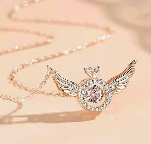 Angel Wings Gold Plated Necklace