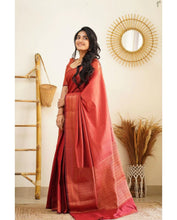 Load image into Gallery viewer, Kala Niketan Designer Latest Fashion Soft Silk Saree With Blouse Piece - 6 Colors Available
