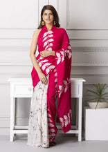 Load image into Gallery viewer, Kala Niketan Block Print Cotton Saree with Blouse
