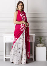Load image into Gallery viewer, Kala Niketan Block Print Cotton Saree with Blouse
